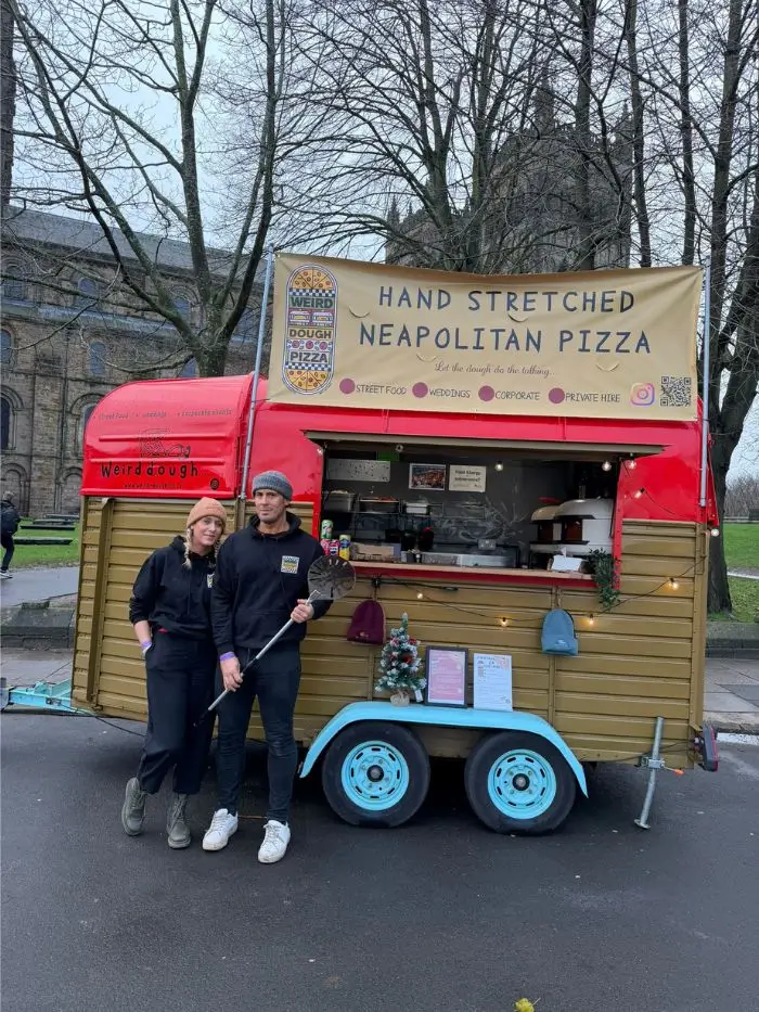 Rach and Phil from Weird Dough